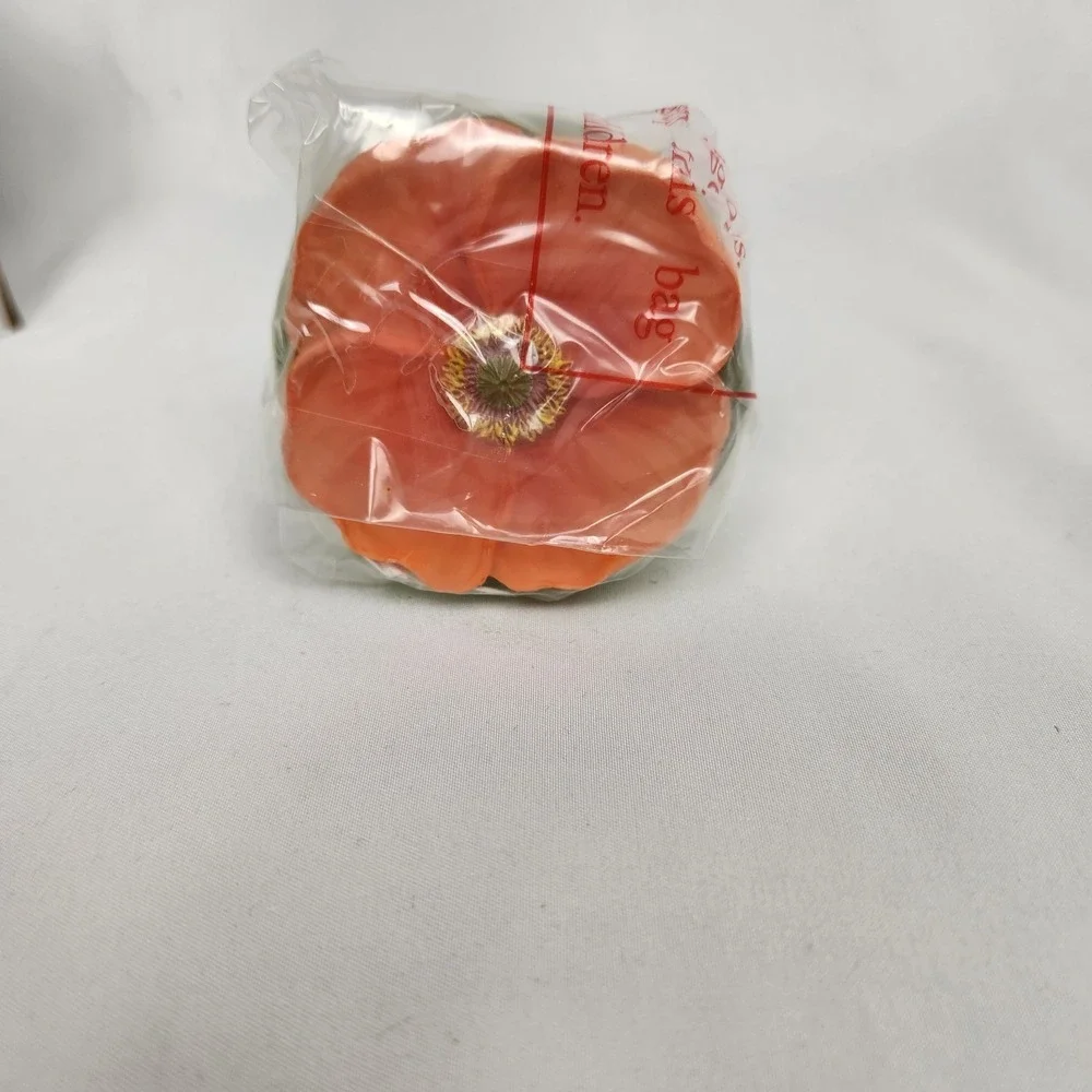 Brand New Ibis‎ and Orchid Trinket Keepsake Box for jewelry - Orange Poppy 13022